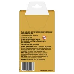 Advocate Flea Heartworm And Worm Treatment For Dogs 0-4kg Green 1 Pack -Habitat Pets Supplies Advocate Flea Heartworm and Worm Treatment for Dogs 0 4kg Green 1 Pack 3