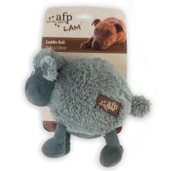 AFP All For Paws Cuddle Farm Ball Sheep Dog Toy*
