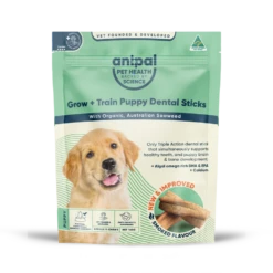 Anipal Grow And Train Puppy Dental Sticks Treat 160g