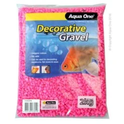 Aqua One Aquarium Gravel Pink 2kg