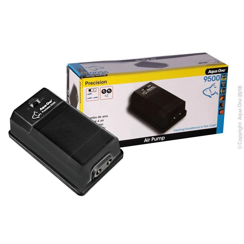 Aqua One Precision Air Pump 9500 1 Aqua One Precision Air Pump 9500