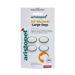 Aristopet All Wormer Tablets For Large Dogs 4 Pack