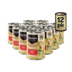 Black Hawk Grain Free Beef Wet Dog Food 400g X 12