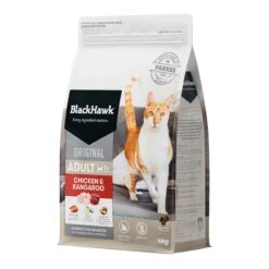 Black Hawk Grain Free Chicken And Kangaroo Cat Dry Food 4kg -Habitat Pets Supplies Black Hawk Grain Free Chicken and Kangaroo Cat Dry Food 4kg 3