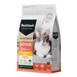 Black Hawk Healthy Benefits Indoor Chicken Cat Dry Food 2kg -Habitat Pets Supplies Black Hawk Healthy Benefits Indoor Chicken Cat Dry Food 2kg 3