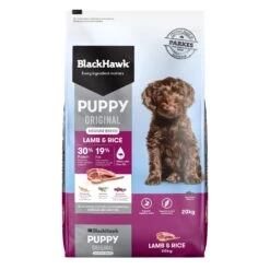 Black Hawk Lamb And Rice Medium Breed Puppy Dry Dog Food 20kg