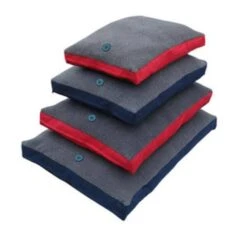 Bono Fido Winter Stay Dry Futon Dog Bed Blue Small