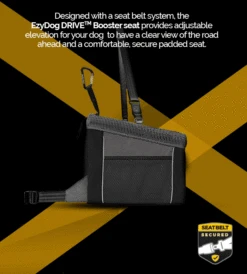 EzyDog Drive Booster Seat For Dogs -Habitat Pets Supplies EzyDog Drive Booster Seat for Dogs 3