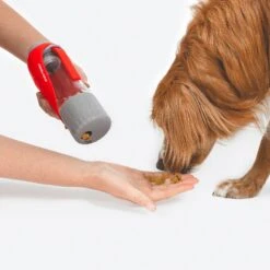 EzyDog Leaf Water Bottle Pro With Food Storage 350mL -Habitat Pets Supplies EzyDog Leaf Water Bottle Pro with Food Storage 350mL 4