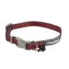 FuzzYard Cat Collar Tabby Tooth Red And Navy