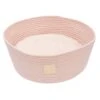 FuzzYard Life Rope Basket Cat Bed Soft Blush (+_+)