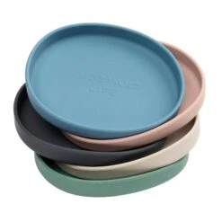 FuzzYard Life Silicone Cat Dish Myrtle Green -Habitat Pets Supplies FuzzYard Life Silicone Cat Dish Myrtle Green 3