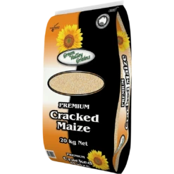 Green Valley Grains Cracked Maize For Birds 20kg (+_+)