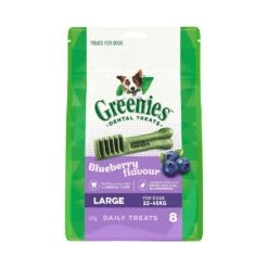 Greenies Dog Blueberry Dental Treats For Large Dogs 340g