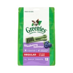 Greenies Dog Blueberry Dental Treats For Regular Dogs 340g