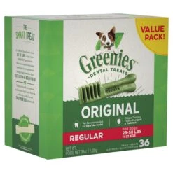 Greenies Dog Original Dental Treats For Regular Dogs Value Pack 1kg