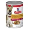 Hills Science Diet Adult Savoury Stew Chicken And Vegetables Canned Dog Food 363g