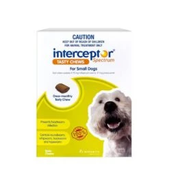 Interceptor Spectrum Dog 4-11kg Green 3 Pack