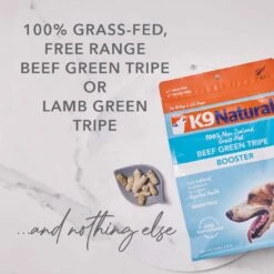 K9 Natural Beef Green Tripe Freeze Dried Dog Food Booster 75g -Habitat Pets Supplies K9 Natural Beef Green Tripe Freeze Dried Dog Food Booster 75g 5