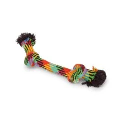 Kazoo Braided Rope Knot Bone Medium Dog Toy (+_+)
