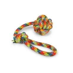 Kazoo Braided Rope Sling Knot Ball Large Dog Toy (+_+)