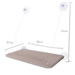 Kazoo Lookout Window Cat Bed -Habitat Pets Supplies Kazoo Lookout Window Cat Bed 9