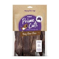 Kazoo Prime Cuts Beef Steak Strips Dog Treats 500g*~*
