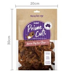 Kazoo Prime Cuts Pigs Ear Strips Dog Treats 500g*~* -Habitat Pets Supplies Kazoo Prime Cuts Pigs Ear Strips Dog Treats 500g 3