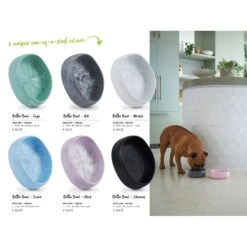 Kazoo The Better Bowl Recycled Plastic Ergonomic Dog And Cat Bowl Marble -Habitat Pets Supplies Kazoo The Better Bowl Recycled Plastic Ergonomic Dog and Cat Bowl Marble 4