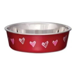 Loving Pets Bella Dog Bowl Valentine Small (+_+)