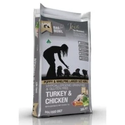 Meals For Mutts Puppy Grain Free Turkey And Chicken Dry Dog Food 20kg