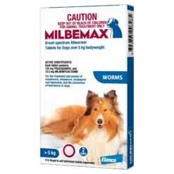 Milbemax Allwormer Tablets For Dogs Over 5kg 2 Pack