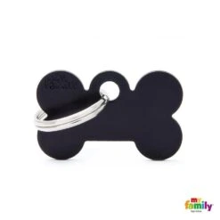 My Family Basic Bone Small Black With Free Engraving