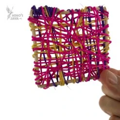 Ninos Java Foot Toy Squares For Birds 5 Pack