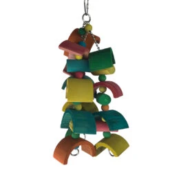 Ninos Java Half Moon Glider Toy For Birds Large -Habitat Pets Supplies Ninos Java Half Moon Glider Toy for Birds Large 6