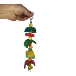 Ninos Java Half Moon Glider Toy For Birds Small