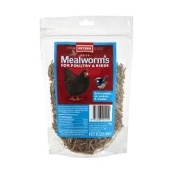 Peters Dried Mealworms Treats For Poultry And Birds 100g (+_+)