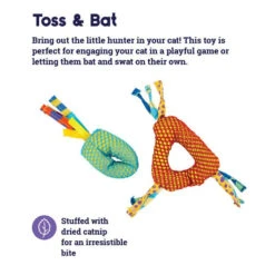 Petstages Catnip Dental Health Toy For Cats -Habitat Pets Supplies Petstages Catnip Dental Health Toy for Cats 4