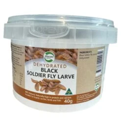 Pisces Dried Black Soldier Fly Larvae For Reptiles 40g
