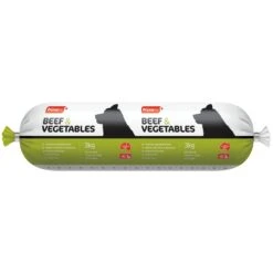 Prime 100 Dog Beef And Vegetable Roll 3kg