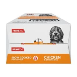 Prime 100 Slow Cooked Chicken And Brown Rice Dog Food 354g X12 -Habitat Pets Supplies Prime 100 Slow Cooked Chicken and Brown Rice Dog Food 354g x12 4