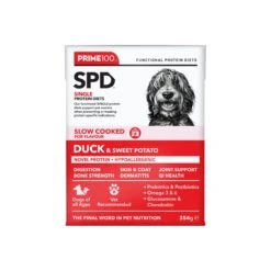 Prime 100 Slow Cooked Duck And Sweet Potato Dog Food 354g -Habitat Pets Supplies Prime 100 Slow Cooked Duck and Sweet Potato Dog Food 354g 7
