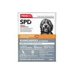 Prime 100 Slow Cooked Kangaroo And Pumpkin Dog Food 354g -Habitat Pets Supplies Prime 100 Slow Cooked Kangaroo and Pumpkin Dog Food 354g 8