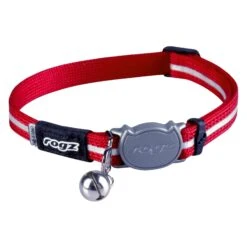 Rogz AlleyCat Safeloc Small Cat Collar Red (+_+)