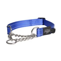 Rogz Control Large Dog Obedience Collar Blue (+_+)