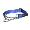 Rogz Control Medium Dog Obedience Collar Blue (+_+)