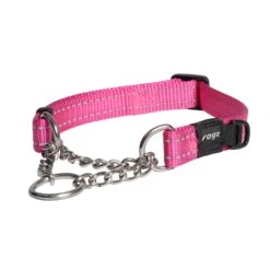 Rogz Control Medium Dog Obedience Collar Pink (+_+)