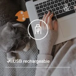 Rufus & Coco Rechargeable Laser Cat Toy -Habitat Pets Supplies Rufus Coco Rechargeable Laser Cat Toy 6