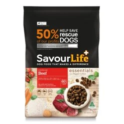 Savourlife Essentials Dry Dog Food Beef With Veggies & Brown Rice 3kg