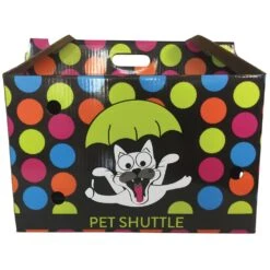 Scream Cardboard Pet Shuttle Carrier -Habitat Pets Supplies Scream Cardboard Pet Shuttle Carrier 3